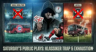 Saturday’s Public Plays: The Klassiker Trap & European Hangovers