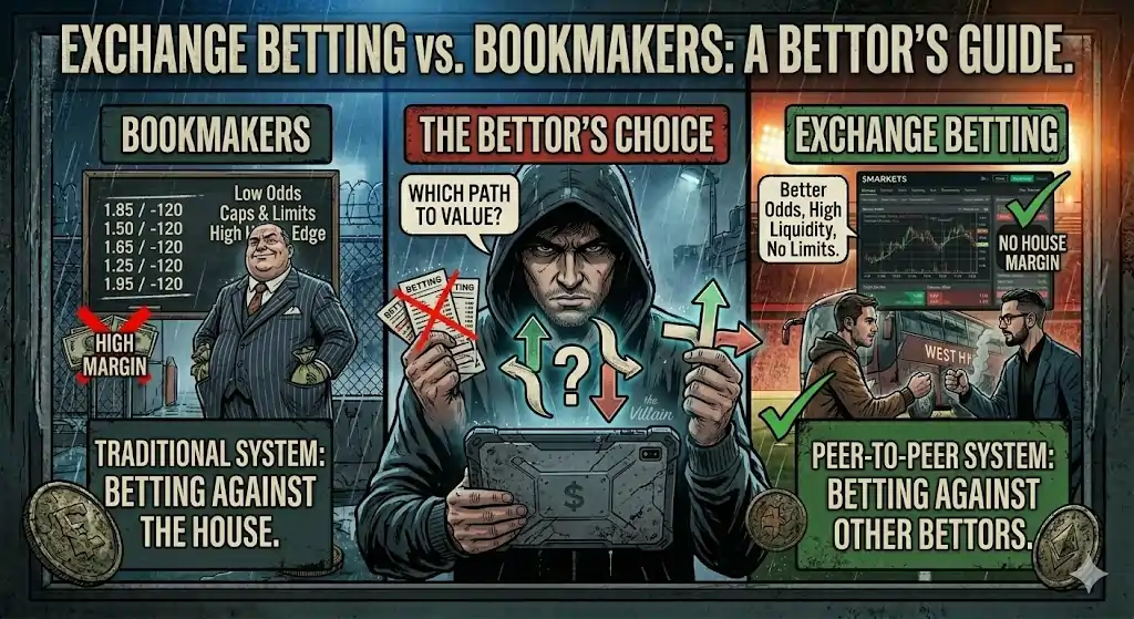 Exchange Betting vs. Bookmakers: A Bettor’s Guide