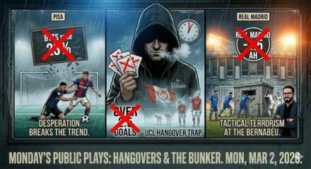 Monday Football Betting Picks: European Hangovers & Low-Block Traps