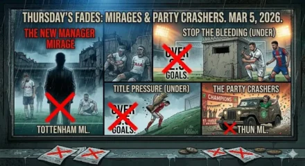 Thursday’s Public Plays: Title Pressure & New Manager Mirages