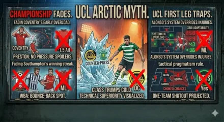 Wednesday’s Public Plays: The First-Leg Trap & Championship Mirages