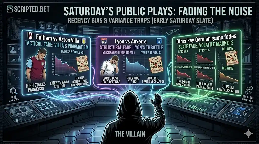 Saturday Betting Slate: 19 Expert Lay Bets to Fade the Public (April 26, 2025)