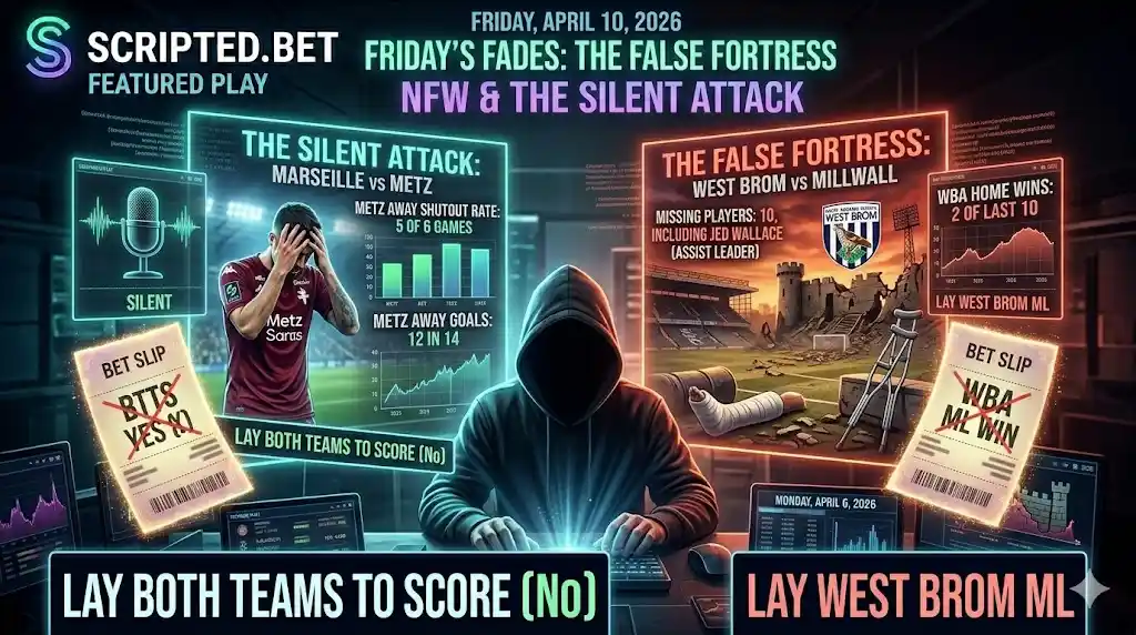 Friday Betting Picks: Fading the Public on Marseille vs Metz & West Brom vs Millwall
